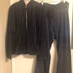 Eddie Bauer “Velour” Hoodie and Pants (TALL)